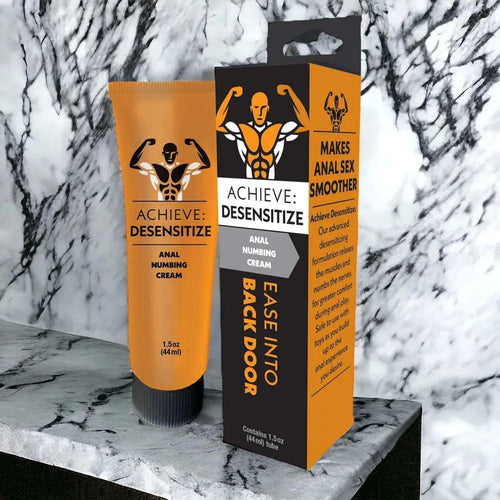 Achieve: Desensitize - Anal Numbing Cream - 44 ml Tube Little Genie Discreet Intimate Essentials.