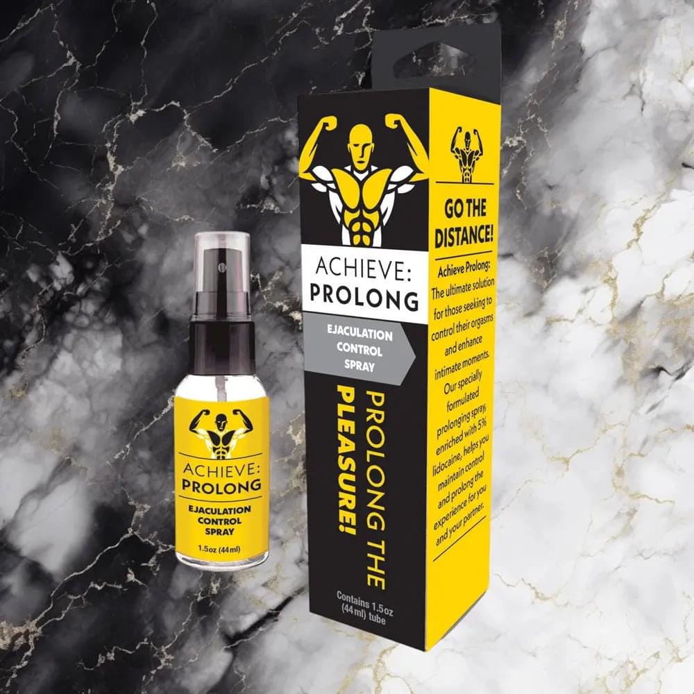 Achieve: Prolong - Ejaculation Control Spray for Men - 29 ml Spray Little Genie Discreet Intimate Essentials.