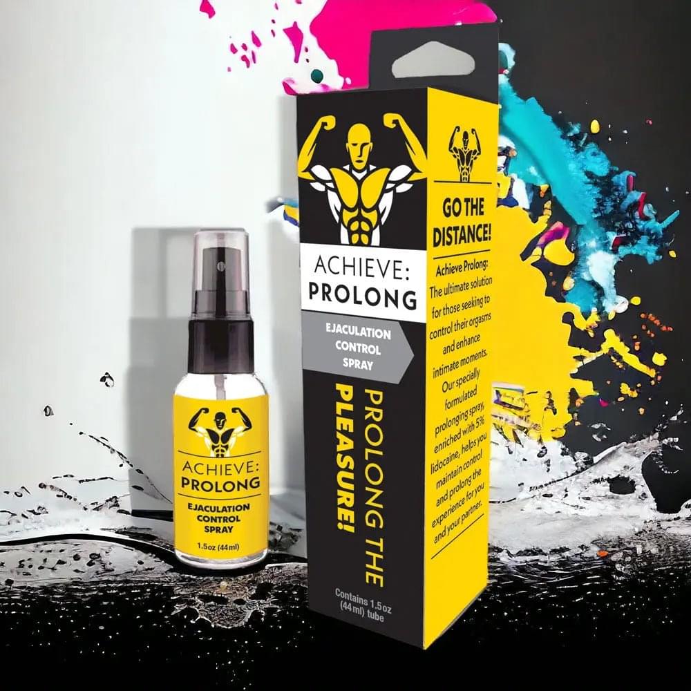 Achieve: Prolong - Ejaculation Control Spray for Men - 29 ml Spray Little Genie Discreet Intimate Essentials.