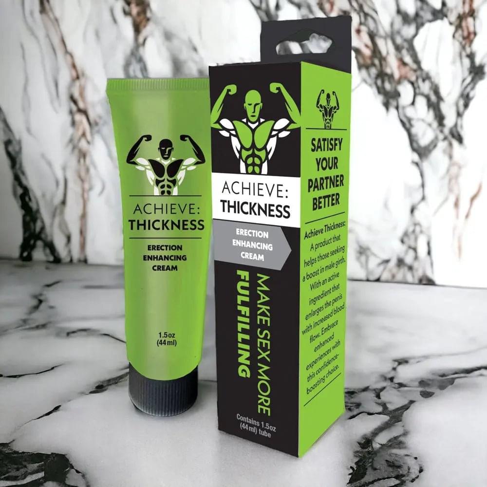 Achieve: Thickness - Erection Enhancing Cream for Men - 44 ml Little Genie Discreet Intimate Essentials.