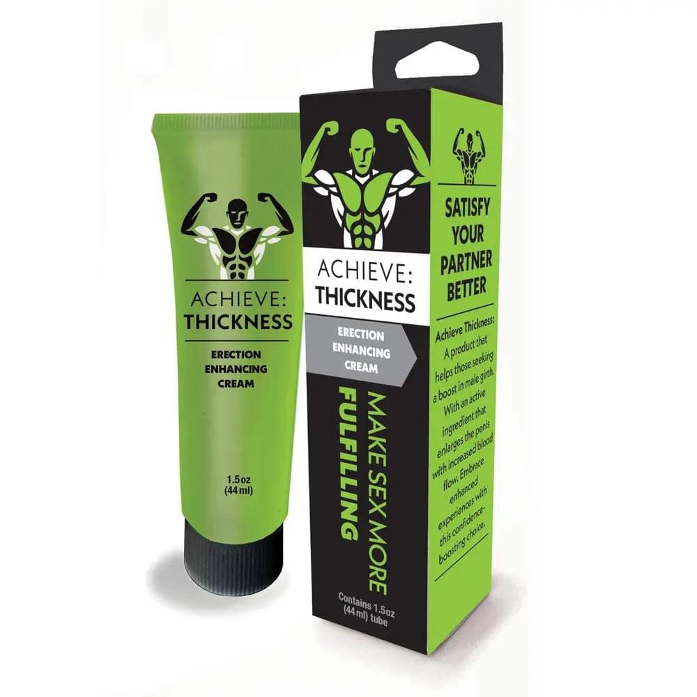 Achieve: Thickness - Erection Enhancing Cream for Men - 44 ml Little Genie Discreet Intimate Essentials.