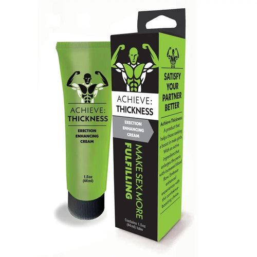 Achieve: Thickness - Erection Enhancing Cream for Men - 44 ml Little Genie Discreet Intimate Essentials.