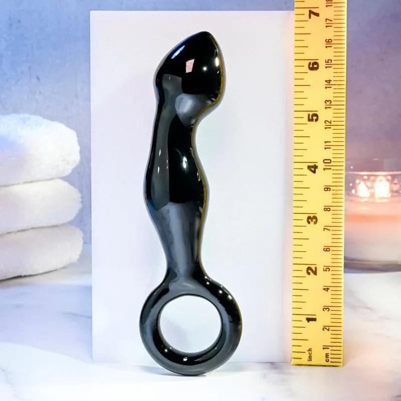 Adam & Eve ADAMS GLASS PROSTATE MASSAGER -  Glass 16.6 cm Prostate Massager Adam & Eve Discreet Intimate Essentials.