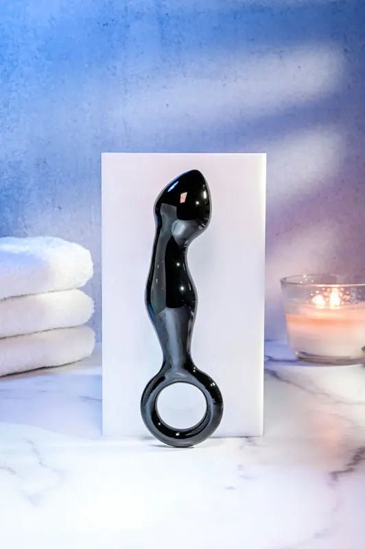 Shop affordable quality Adam & Eve ADAMS GLASS PROSTATE MASSAGER - Glass 16.6 cm Prostate Massager - Discreet Intimate Essentials - GLASS TOYS - Adam & Eve