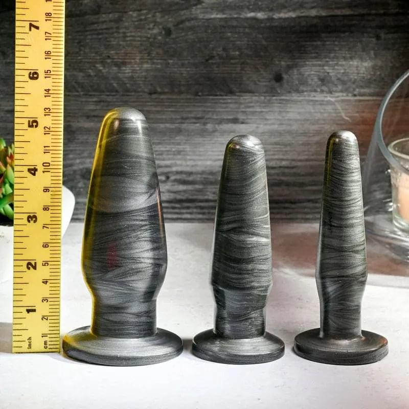 Adam & Eve ANAL ROCKETS TRAINER SET -  Butt Plugs - Set of 3 Sizes Adam & Eve Discreet Intimate Essentials.
