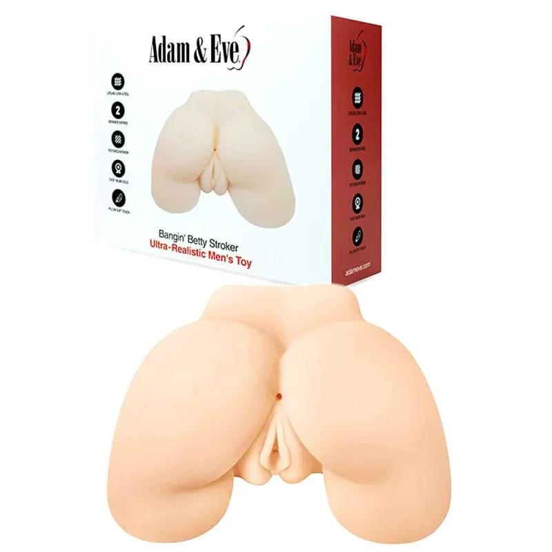 Adam & Eve Bangin' Betty -  Doggy-Style Masturbator Adam & Eve Discreet Intimate Essentials.