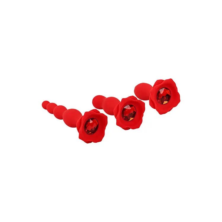 Shop affordable quality Adam & Eve BOOTY BOUQUET - Anal Training Kit - Set of 3 Sizes - Discreet Intimate Essentials - ANAL TOYS - Adam & Eve