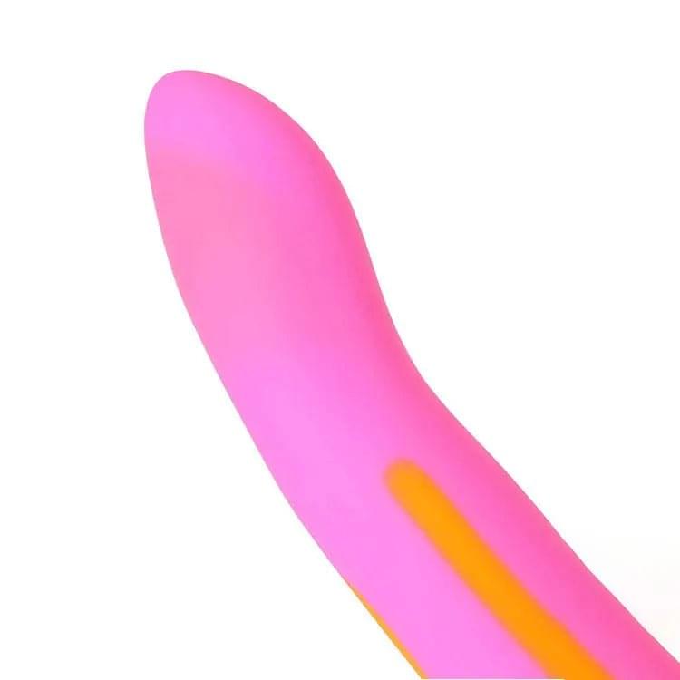 Adam & Eve CHARMED - Pink/Yellow 16.5 cm Dildo Adam & Eve Discreet Intimate Essentials.