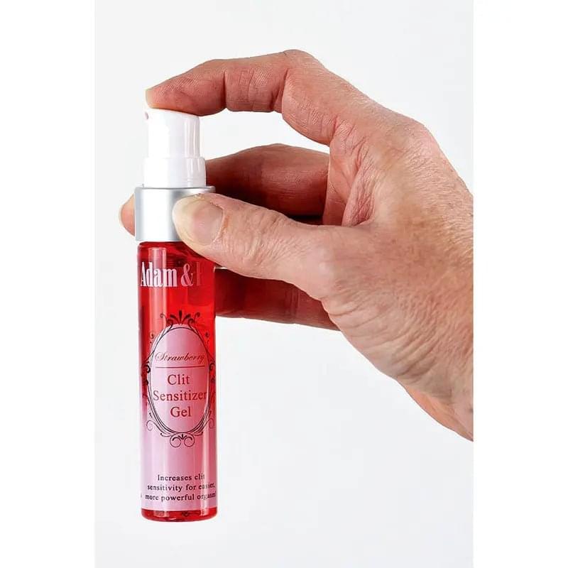 Adam & Eve Clit Sensitiser Gel - Strawberry Flavoured Female Enhancer - 29 ml Bottle Adam & Eve Discreet Intimate Essentials.
