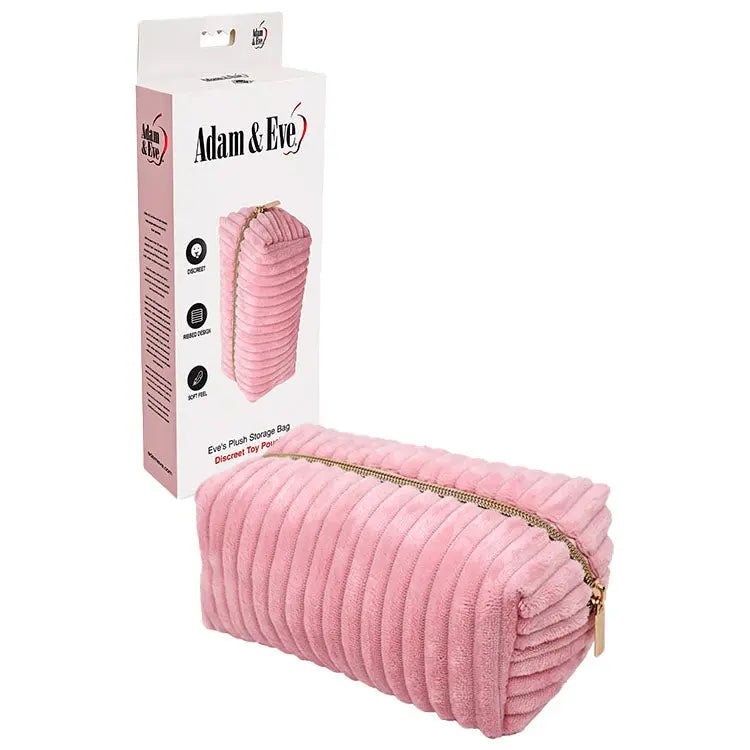 Shop affordable quality Adam & Eve EVES PLUSH STORAGE BAG - Private Storage Bag - Discreet Intimate Essentials - HEALTH CARE - Adam & Eve