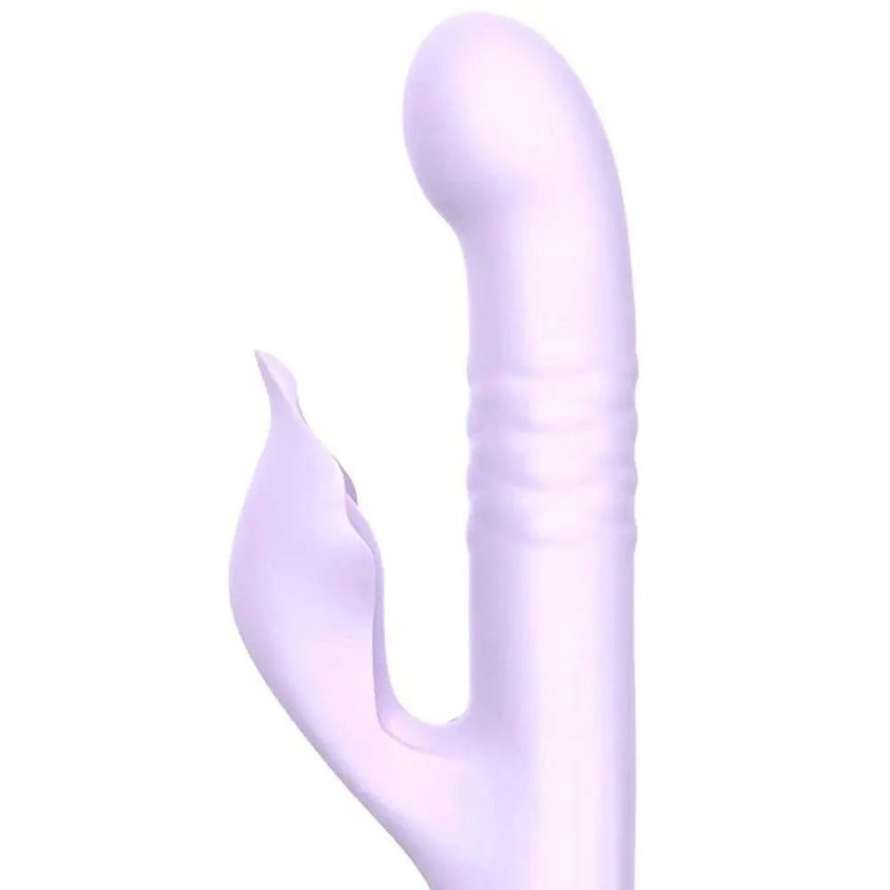 Adam & Eve EVES THROBBER - Lilac 25.4 cm USB Rechargeable Pulsating Rabbit Vibrator Adam & Eve Discreet Intimate Essentials.