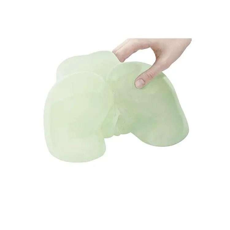 Adam & Eve GLOW IN THE DARK PEEK-A-BOOTY - Glow In Dark Doggy Style Mini Masturbator Adam & Eve Discreet Intimate Essentials.