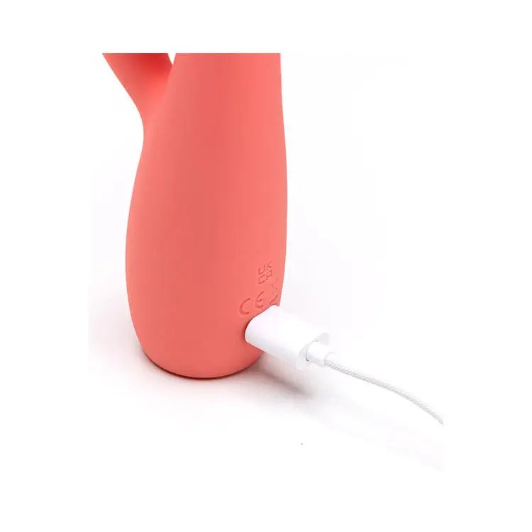 Shop affordable quality Adam & Eve GROOVY GLOW-UPS Curvie - 17.8 cm USB Rechargeable Rabbit Vibrator - Discreet Intimate Essentials - VIBRATORS - Adam & Eve
