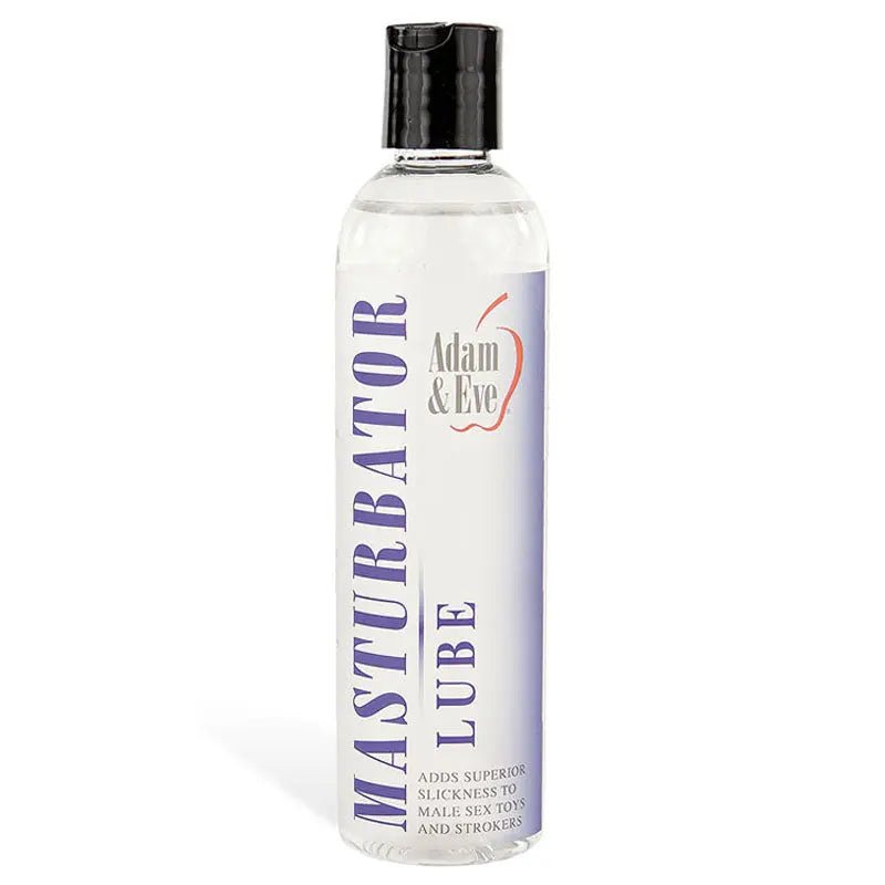 Shop affordable quality Adam & Eve Masturbator Lube - Water Based Lubricant - 237 ml (8 oz) Bottle - Discreet Intimate Essentials - LOTIONS & LUBES - Adam & Eve