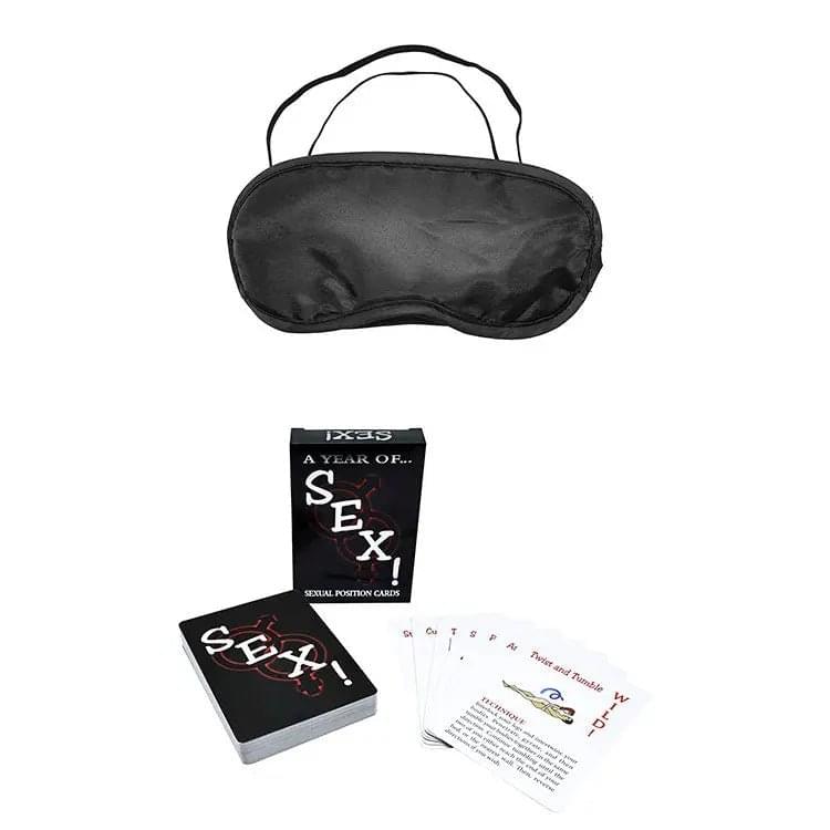 Adam & Eve MIDNIGHT MOODS COLLECTION -  Couples Bondage Kit - Set of 10 Pieces Adam & Eve Discreet Intimate Essentials.