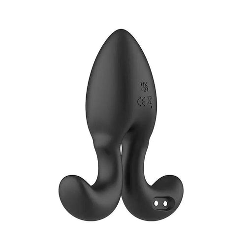 Adam & Eve OMEGA Vibrating Plug -  10 cm USB Rechargeable Vibrating Butt Plug with Remote Adam & Eve Discreet Intimate Essentials.