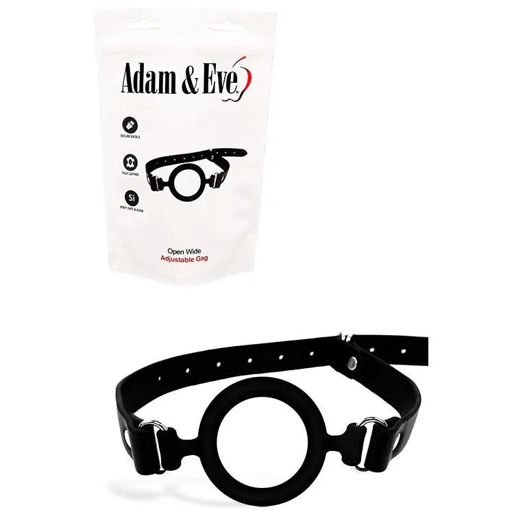 Shop affordable quality Adam & Eve OPEN WIDE - Adjustable Mouth Restraint - Discreet Intimate Essentials - BONDAGE-TOYS - Adam & Eve