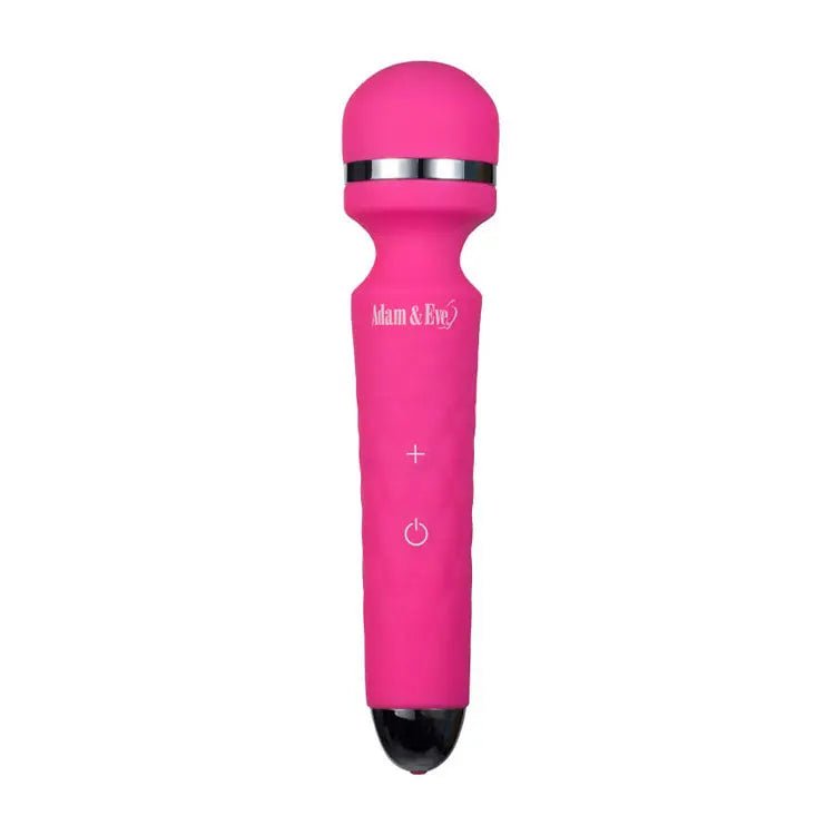 Shop affordable quality Adam & Eve Peak Wand Massager - 19.1 cm USB Rechargeable Massager Wand - Discreet Intimate Essentials - VIBRATORS - Adam & Eve