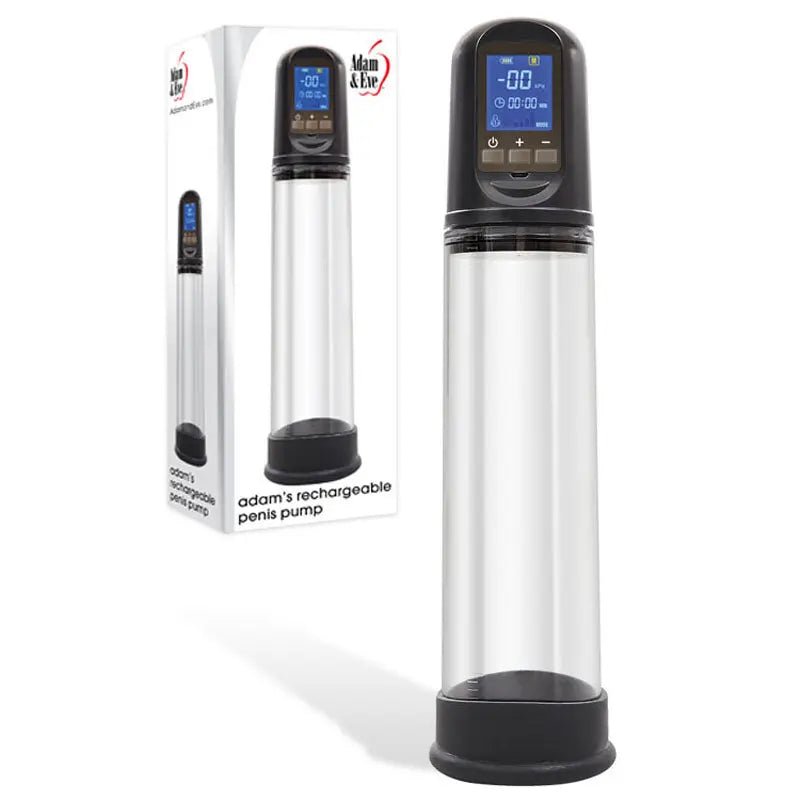 Shop affordable quality Adam & Eve Rechargeable Penis Pump - USB Rechargeable Powered Penis Pump - Discreet Intimate Essentials - PUMPS - Adam & Eve