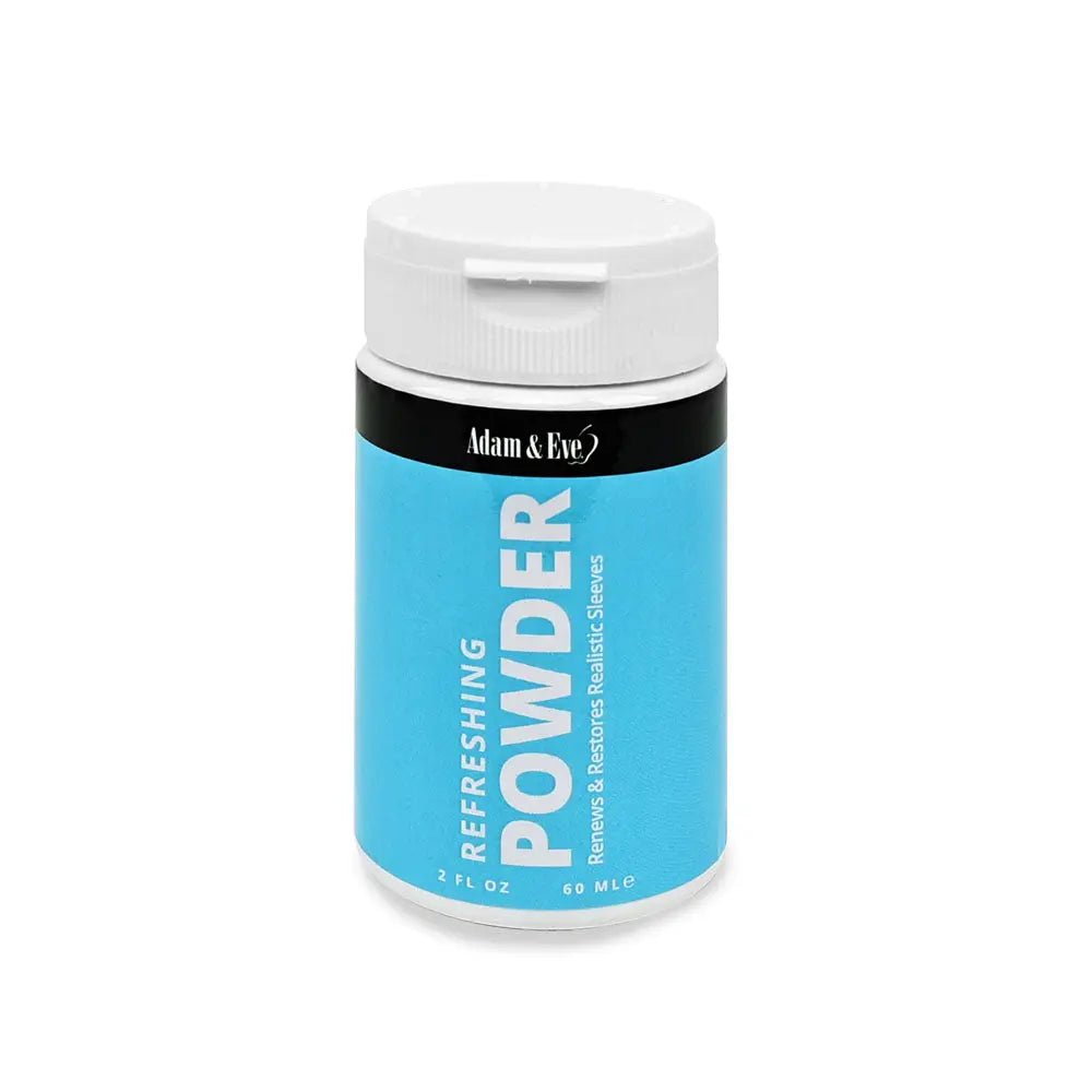 Shop affordable quality Adam & Eve REFRESHING POWDER - 60 ml - Refreshing Powder for Realistic Toys - 60 ml - Discreet Intimate Essentials - MASTURBATORS - Adam & Eve