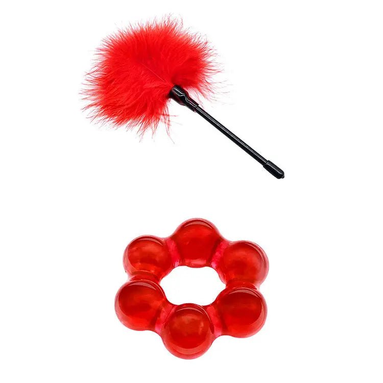 Shop affordable quality Adam & Eve SENSUAL SCARLET NIGHTS - Black/ Couples Bondage Kit - Set of 10 Pieces - Discreet Intimate Essentials - BONDAGE-TOYS - Adam & Eve