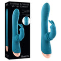 Adam & Eve SHIMMY & SHAKE VELVET RABBIT -  22.4 cm USB Rechargeable Rabbit Vibrator Adam & Eve Discreet Intimate Essentials.