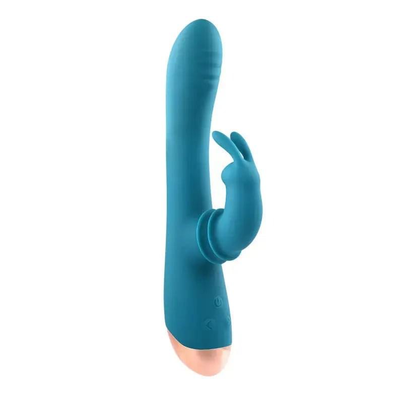 Adam & Eve SHIMMY & SHAKE VELVET RABBIT -  22.4 cm USB Rechargeable Rabbit Vibrator Adam & Eve Discreet Intimate Essentials.