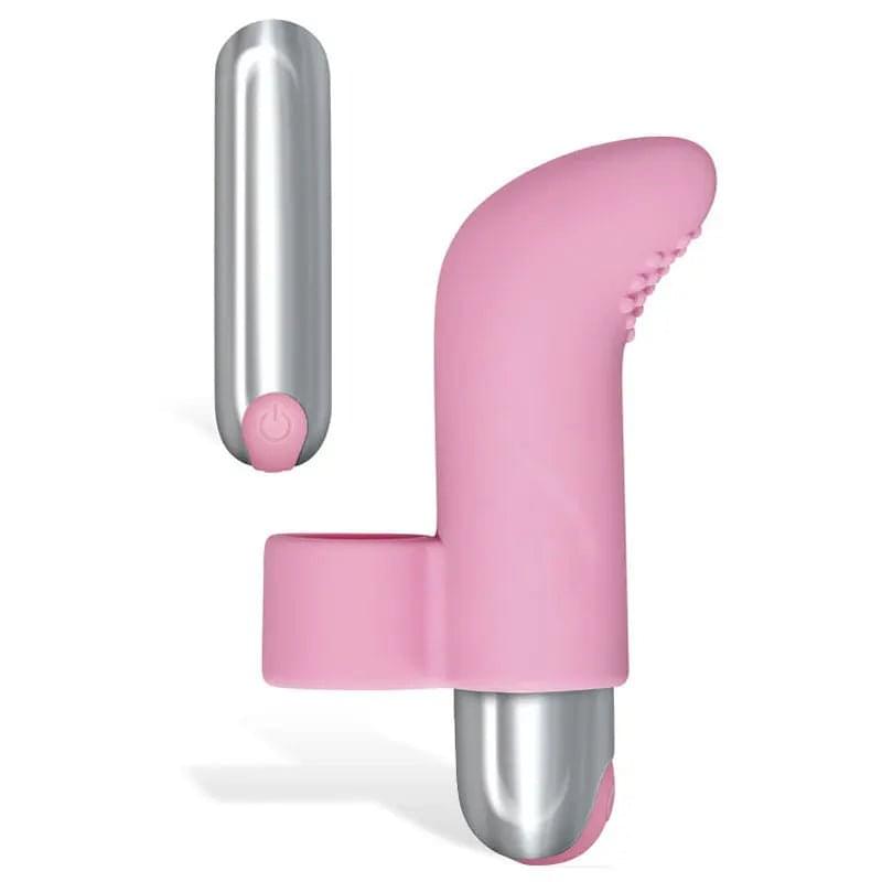 Adam & Eve Silicone Rechargeable Finger Vibe -  USB Rechargeable Finger Stimulator Adam & Eve Discreet Intimate Essentials.