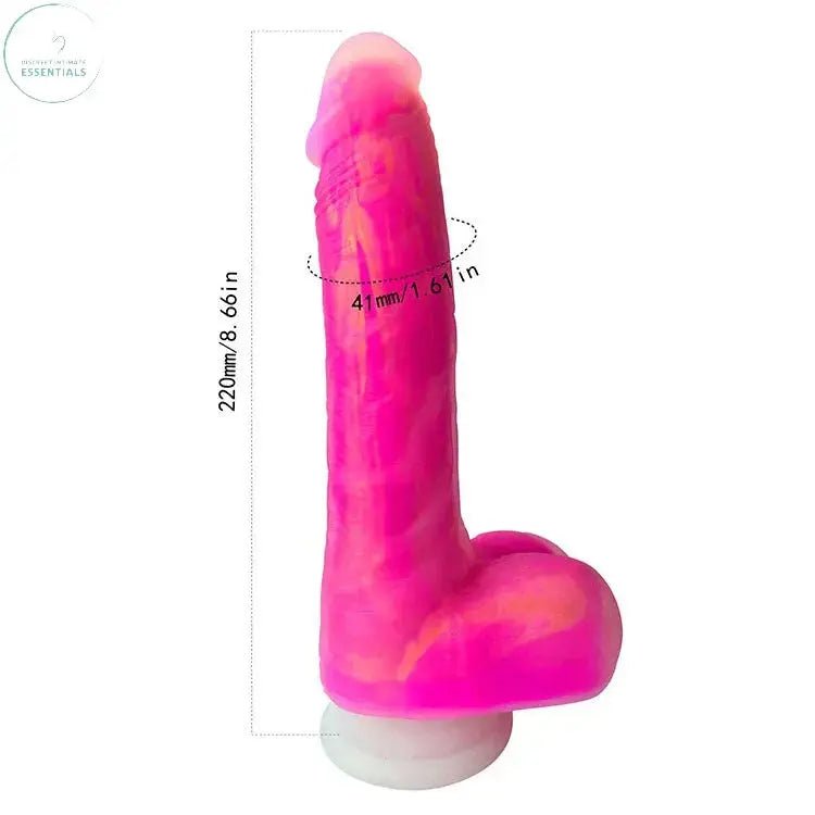 Shop affordable quality Adam & Eve THE SQUIGGLER - 22.8 cm USB Rechargeable Thrusting Vibrating & Gyrating Dildo with Wireless Remote - Discreet Intimate Essentials - DONGS - Adam & Eve