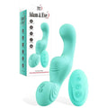 Adam & Eve THE WAVE RIDER - Teal USB Rechargeable Triple Stimulating Grinder Pad with Remote Control Adam & Eve Discreet Intimate Essentials.