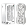 Adam & Eve Triple Chamber Ball Drainer -  Masturbator Sleeve Adam & Eve Discreet Intimate Essentials.