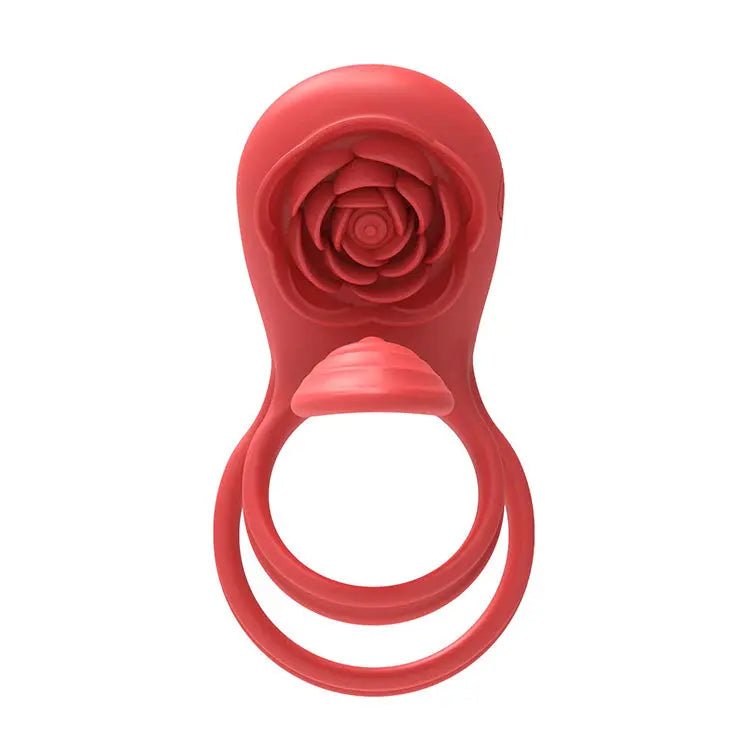 Shop affordable quality Adam & Eve VIBRATING ROSE GIRTH ENHANCER - USB Rechargeable Vibrating Cock & Ball Rings - Discreet Intimate Essentials - COCK RINGS - Adam & Eve