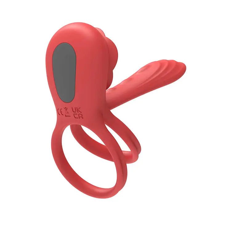 Shop affordable quality Adam & Eve VIBRATING ROSE GIRTH ENHANCER - USB Rechargeable Vibrating Cock & Ball Rings - Discreet Intimate Essentials - COCK RINGS - Adam & Eve
