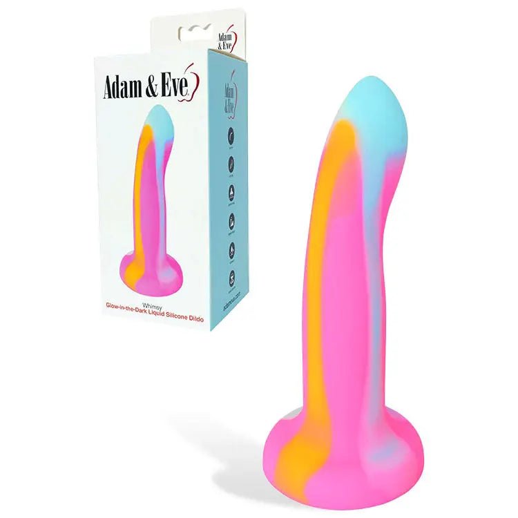 Shop affordable quality Adam & Eve WHIMSY - Glow In Dark 16.5 cm Dildo - Discreet Intimate Essentials - DONGS - Adam & Eve