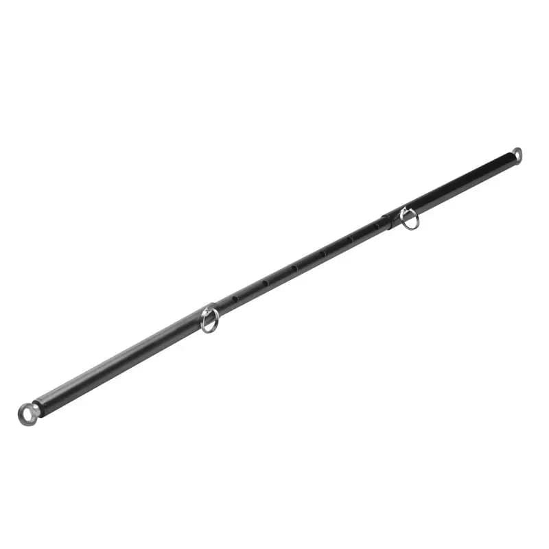 Adjustable Steel Spreader Bar Black Master Series Discreet Intimate Essentials.