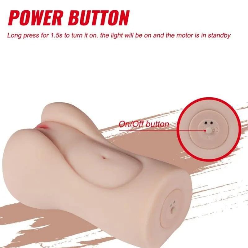 Aggie Realistic Vibrating Vaginal Masturbator XISE Discreet Intimate Essentials.