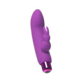 Alices Bunny Rechargeable Bullet w Rabbit Sleeve Purple PowerBullet Discreet Intimate Essentials.