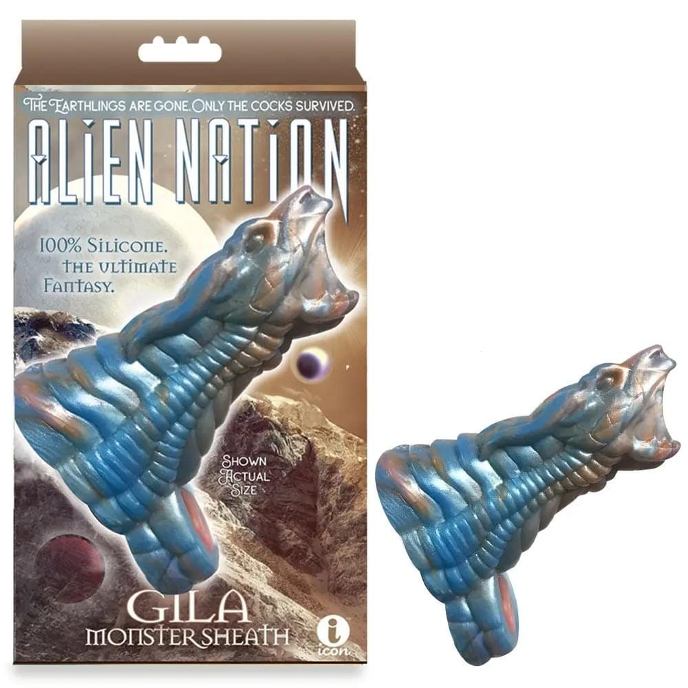 Alien Nation - Gila - /Gold 14 cm Penis Sheath Icon Brands Discreet Intimate Essentials.