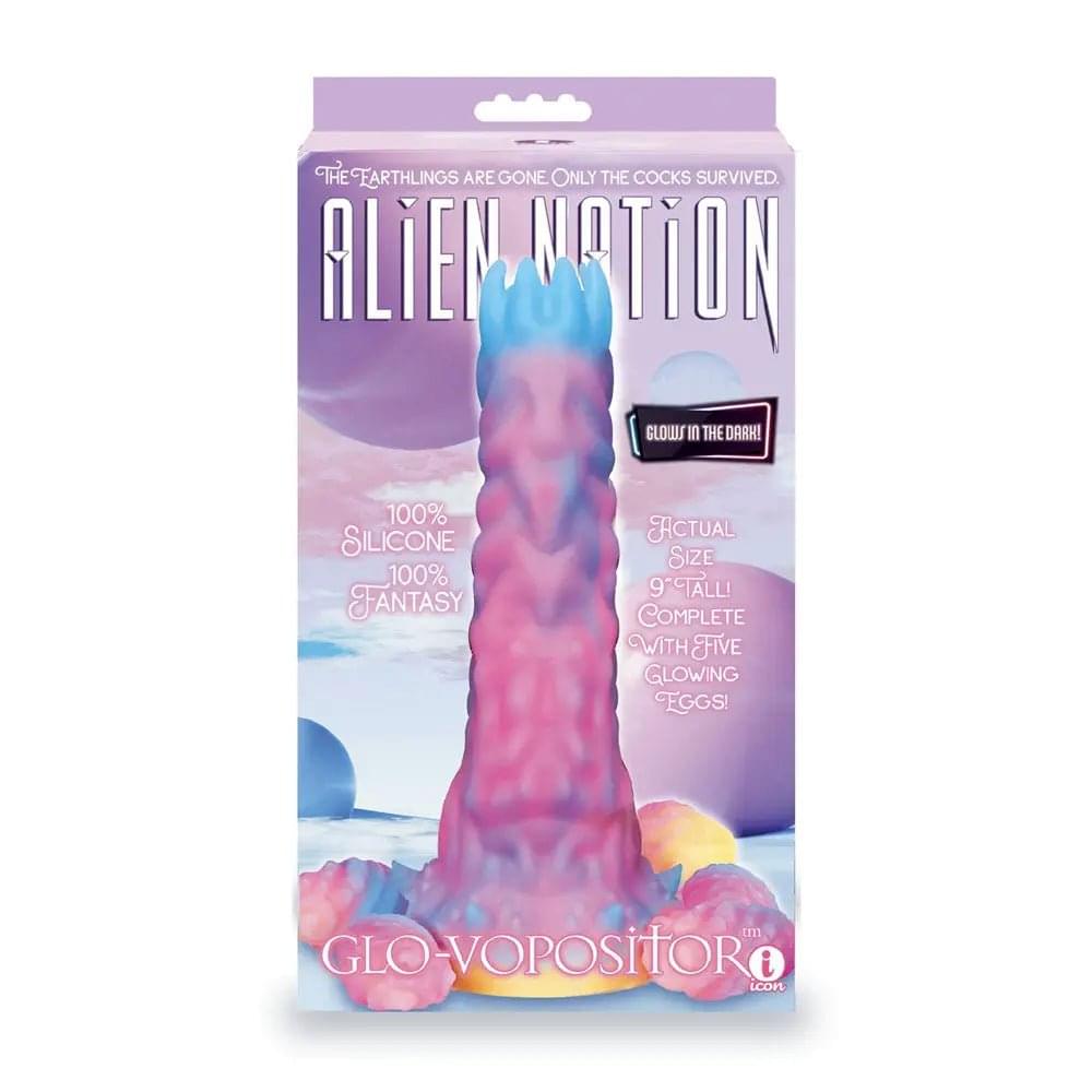 Alien Nation - Glovopositor -  22.9 cm Ovipositor Fantasy Dildo Icon Brands Discreet Intimate Essentials.