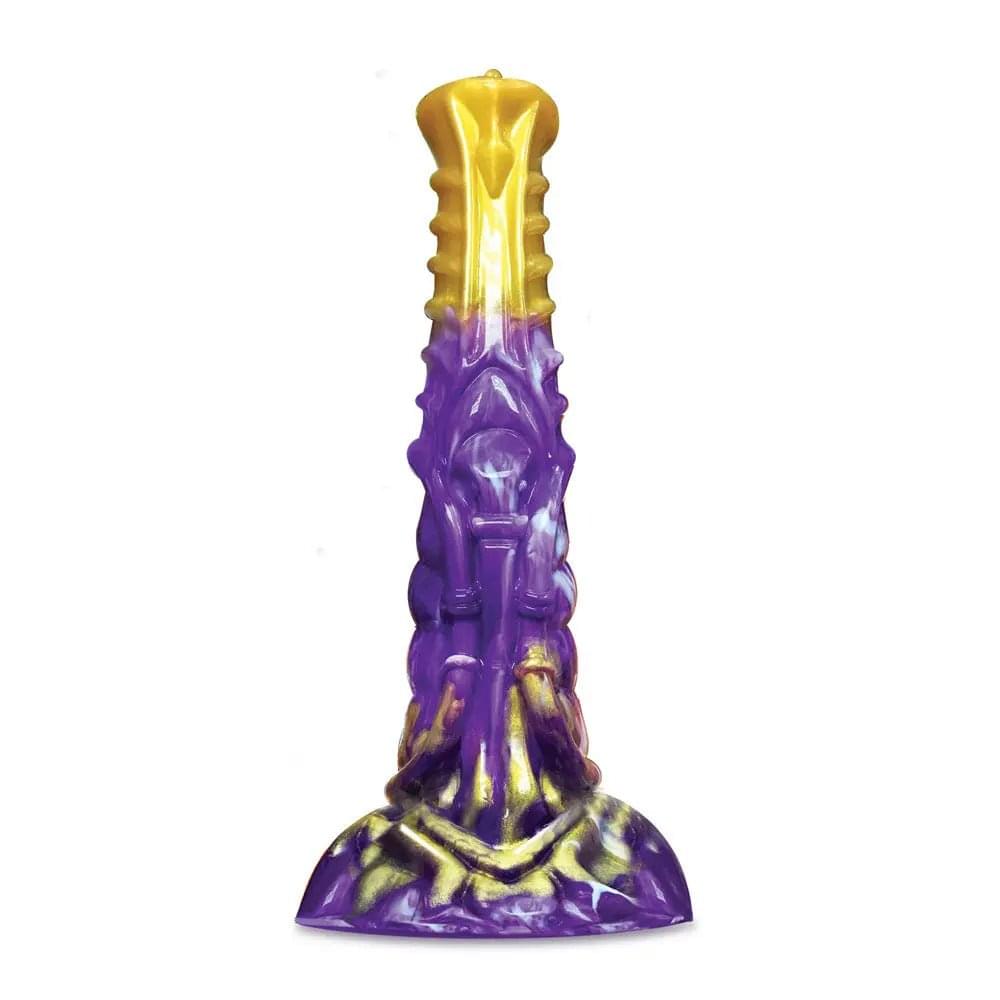 Alien Nation - Obelisk - /Gold 22.2 cm Fantasy Dong Icon Brands Discreet Intimate Essentials.