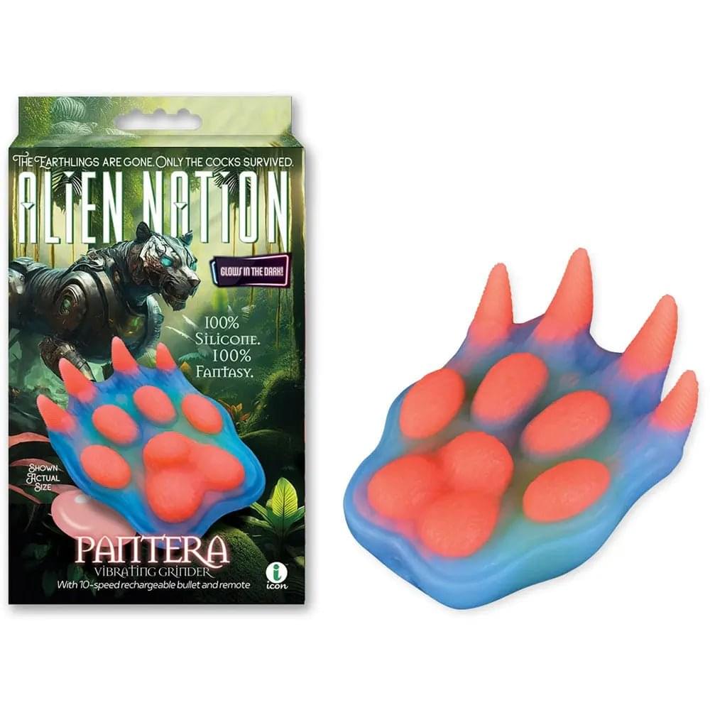 Alien Nation - Pantera -  USB Rechargeable Vibrating Fantasy Grinder Pad with Remote Icon Brands Discreet Intimate Essentials.