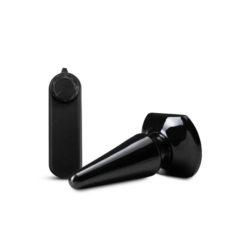 Anal Adventures Basic Vibrating Anal Pleaser -  10.1 cm Vibrating Butt Plug Blush Novelties Discreet Intimate Essentials.