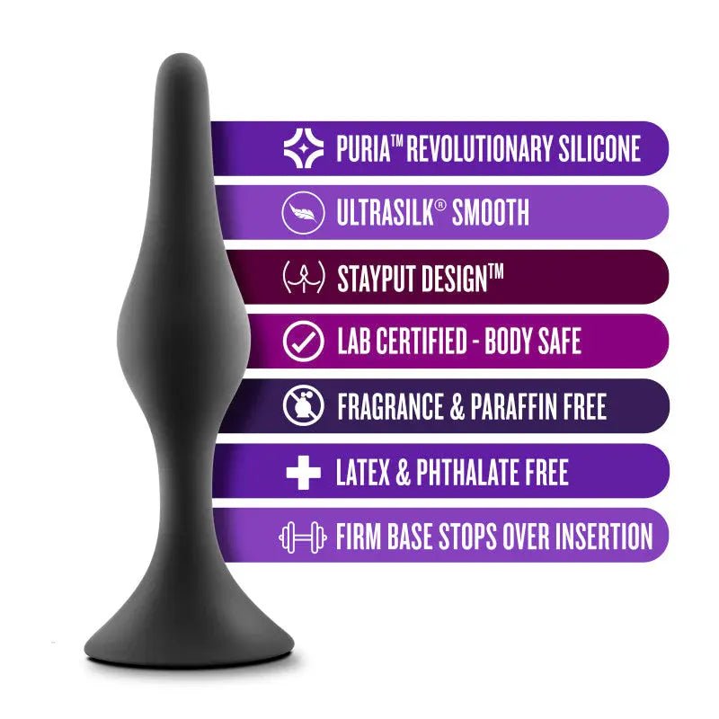 Shop affordable quality Anal Adventures Platinum Silicone Beginner Plug Kit - Butt Plug Kit - Set of 3 Sizes - Discreet Intimate Essentials - ANAL TOYS - Blush Novelties