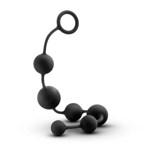 Anal Adventures Platinum Silicone Large Anal Beads -  40 cm Large Anal Beads Blush Novelties Discreet Intimate Essentials.