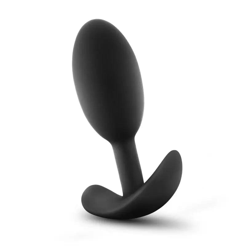 Anal Adventures Platinum Vibra Slim Plug -  10.1 cm Butt Plug with Internal Ball Blush Novelties Discreet Intimate Essentials.