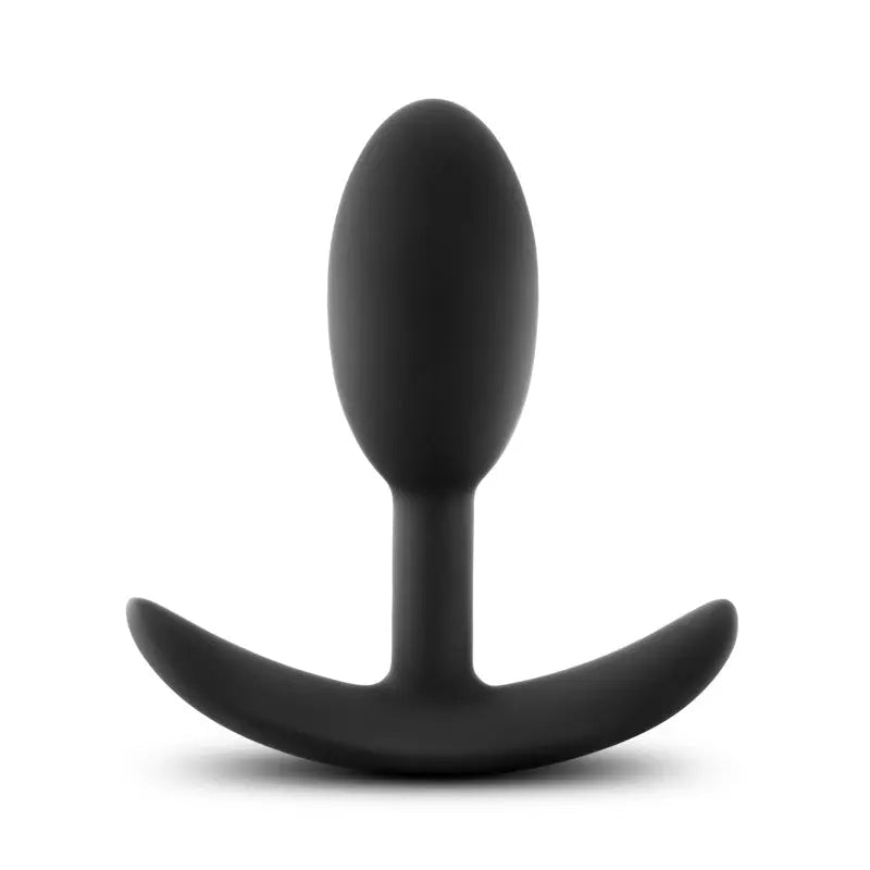 Shop affordable quality Anal Adventures Platinum Vibra Slim Plug - 8.9 cm Small Butt Plug with Internal Ball - Discreet Intimate Essentials - ANAL TOYS - Blush Novelties