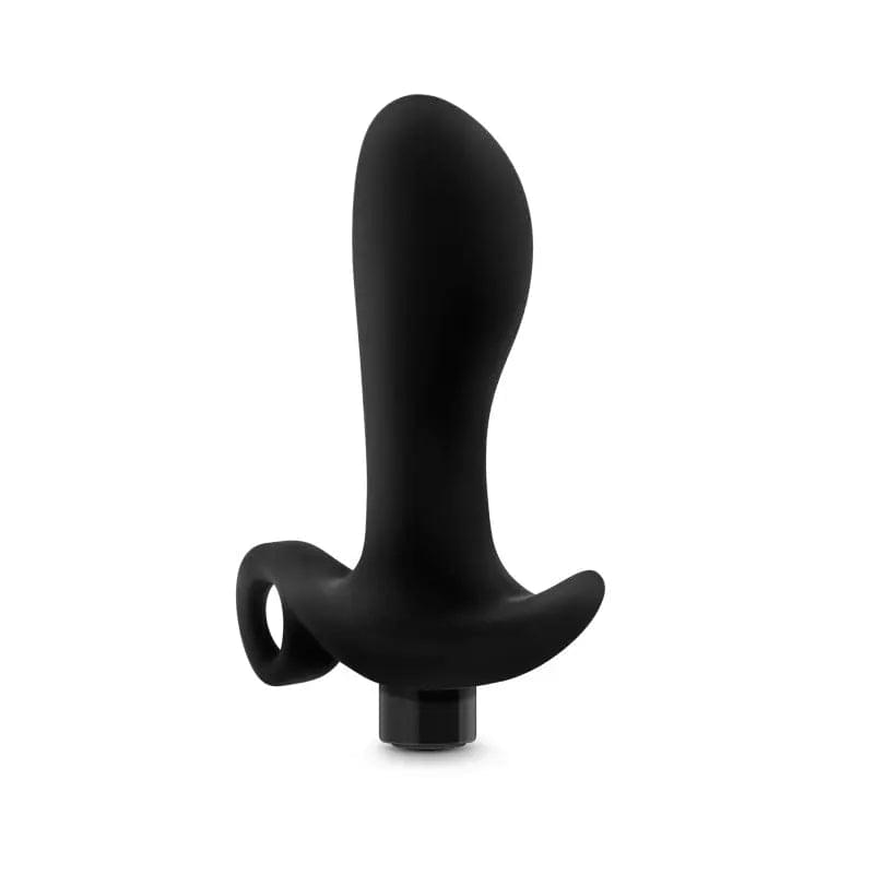 Anal Adventures Platinum Vibrating Prostate Massager 01 -  10.8 cm USB Rechargeable Prostate Massager Blush Novelties Discreet Intimate Essentials.