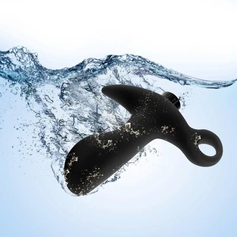 Anal Adventures Platinum Vibrating Prostate Massager 01 -  10.8 cm USB Rechargeable Prostate Massager Blush Novelties Discreet Intimate Essentials.