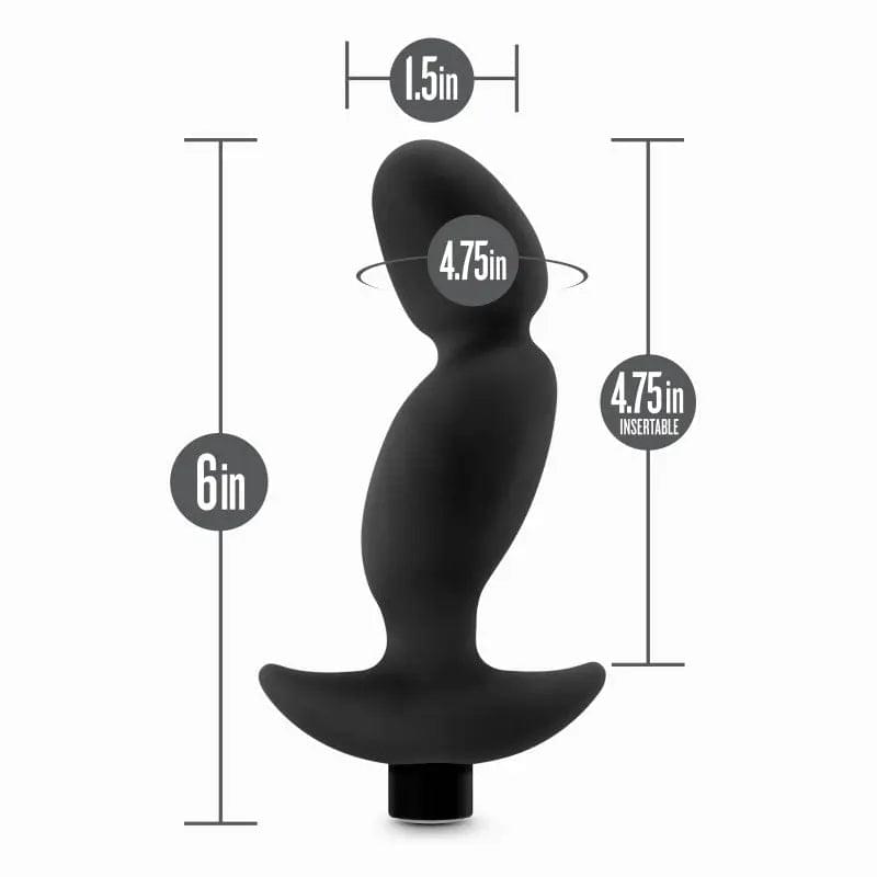 Anal Adventures Platinum Vibrating Prostate Massager 04 -  16.5 cm USB Rechargeable Prostate Massager Blush Novelties Discreet Intimate Essentials.