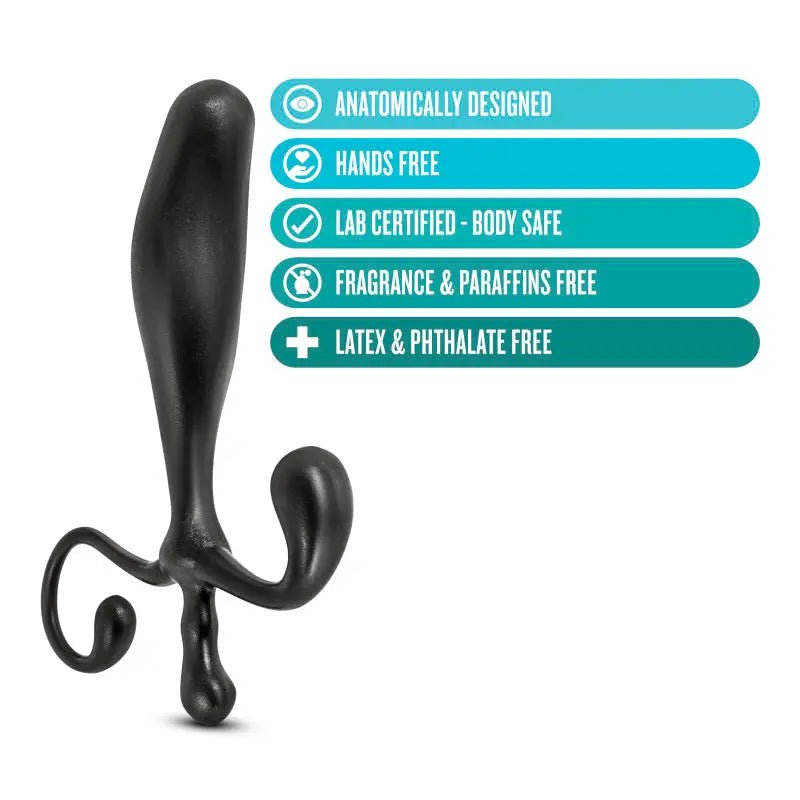 Shop affordable quality Anal Adventures Prostate Stimulator - 12.7 cm Prostate Massager - Discreet Intimate Essentials - ANAL TOYS - Blush Novelties